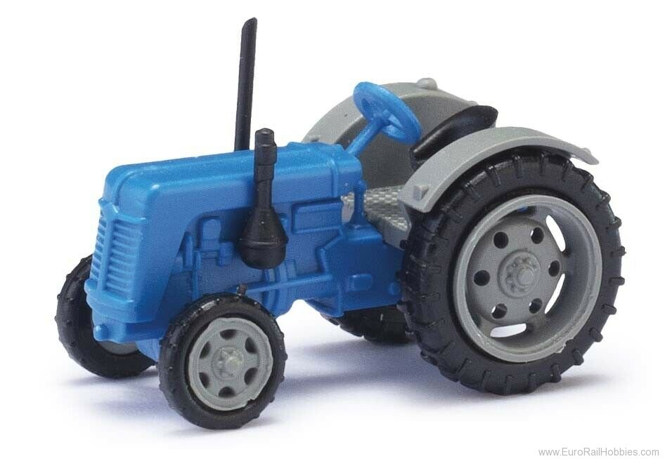 Busch 211006713 N Traktor Famulus, blau/grau