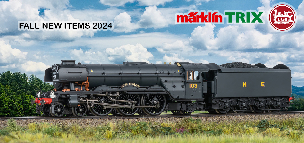 MARKLIN TRIX LGB FALL NEW ITEMS 2024