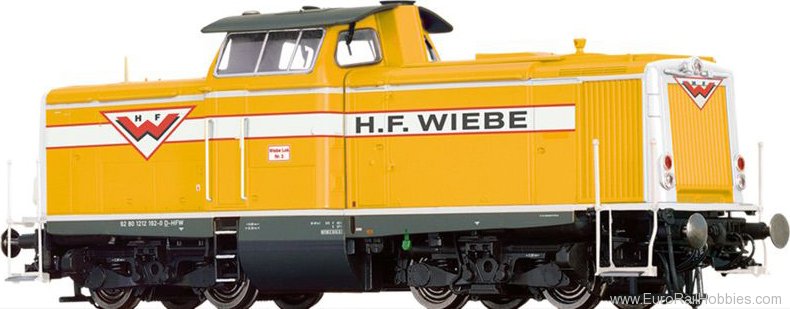 Brawa 42888 Diesel Locomotive BR 212 Wiebe (DC Analog Bas