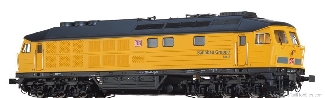 Brawa 61043 DB BR 233 Bahnbau Group Diesel Locomotive