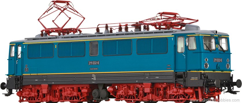 Brawa 70076 Electric Locomotive BR 211 DR(DC Analog Versi