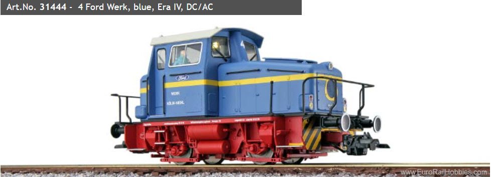ESU 31444 Diesel locomotive KG230, 4 Ford Factory, (DCC