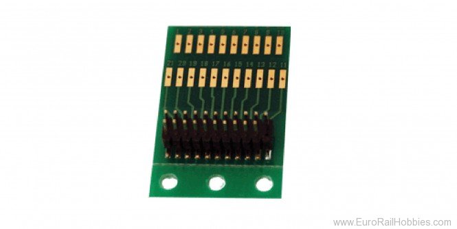 ESU 51967 21MTC adapter board (for LokSound/LokPilot V3