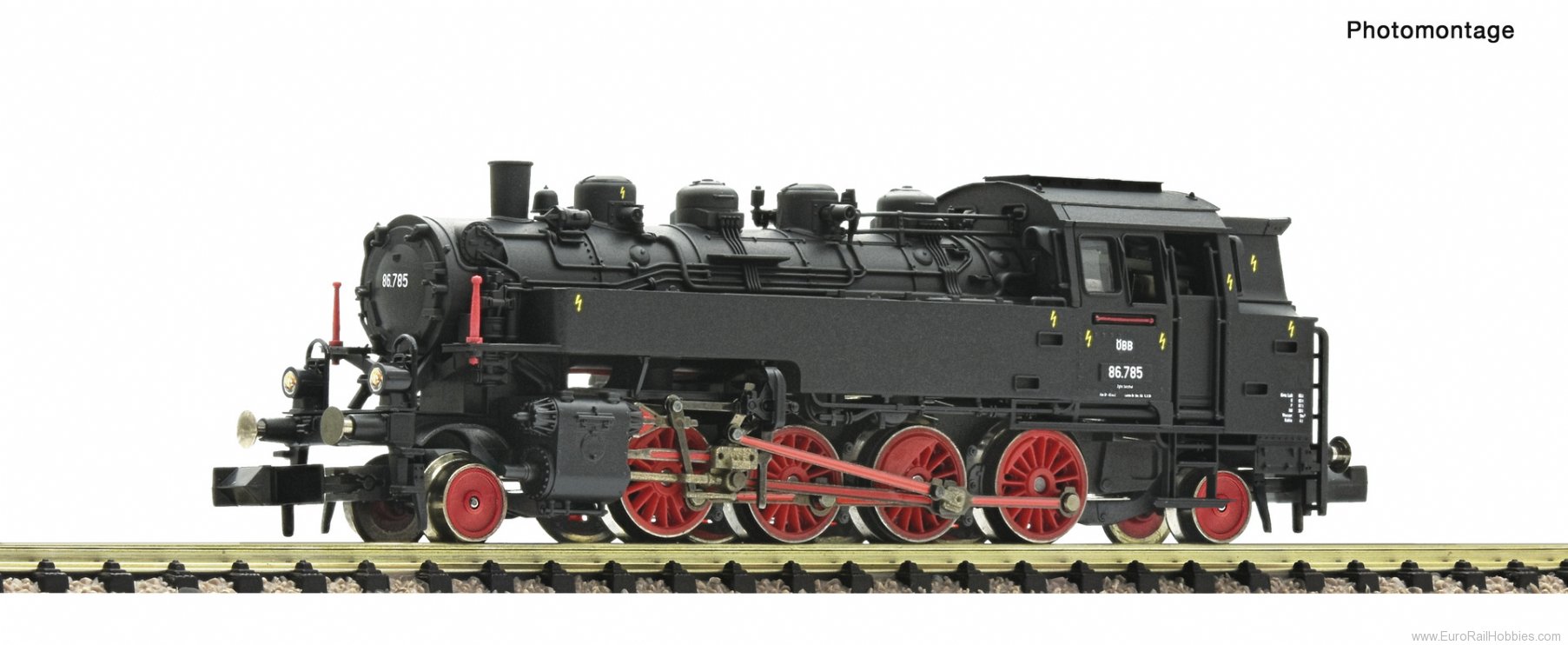 Fleischmann 708705 Steam locomotive class 86, ÃBB (DC Analog)