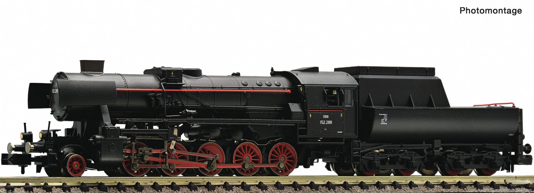 Fleischmann 7170011 Steam locomotive 152 288, ÃBB (DCC Sound)