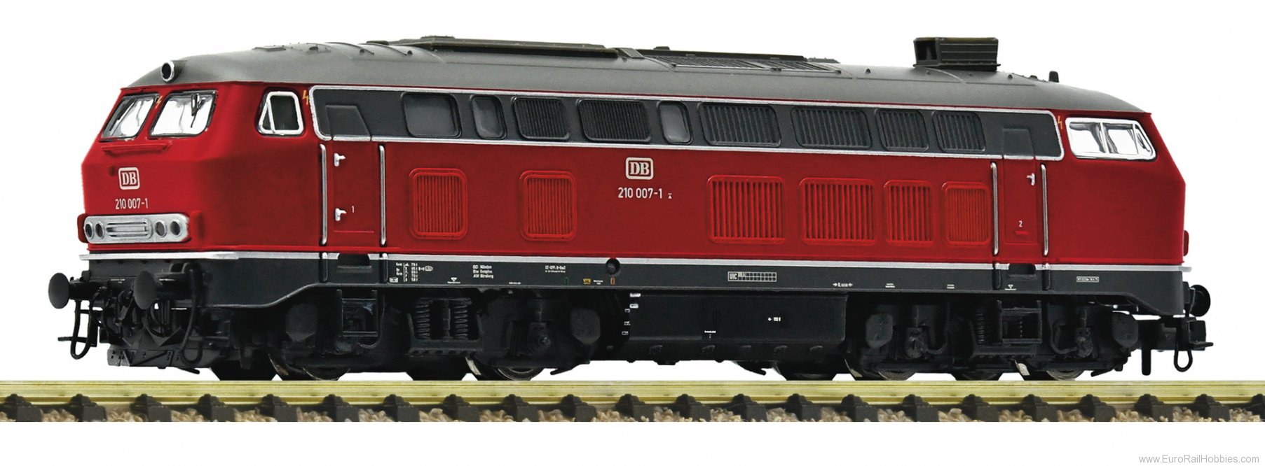 Fleischmann 7360008 DB Diesel Locomotive 210 007-1