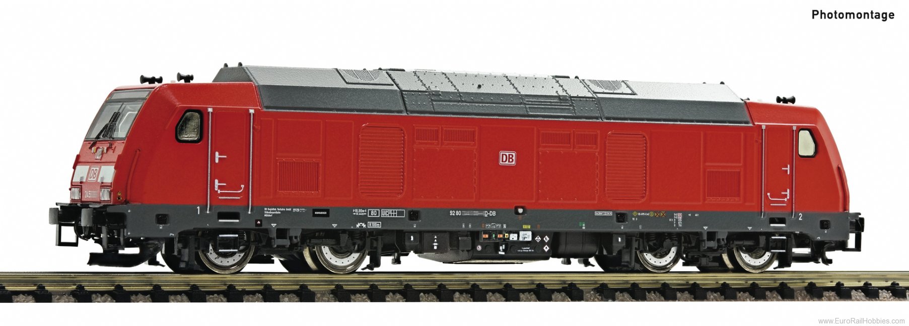 Fleischmann 7360010 Diesel locomotive class 245, DB AG (DC Analog