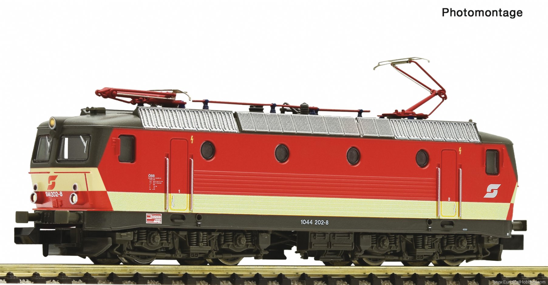 Fleischmann 7560009 Electric locomotive 1044 202-8 ÃBB (DC Ana