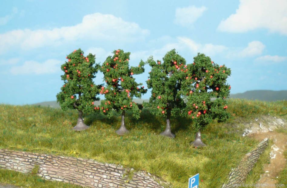 Heki 1961 4 Apple Trees 7 cm