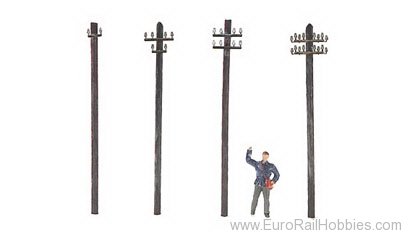 MBZ Thomas Oswald 90106 Telegraph Pole with 6 Isolators