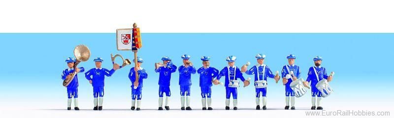 Noch 15582 Marching band, 10 figures (Factory Sold Out)