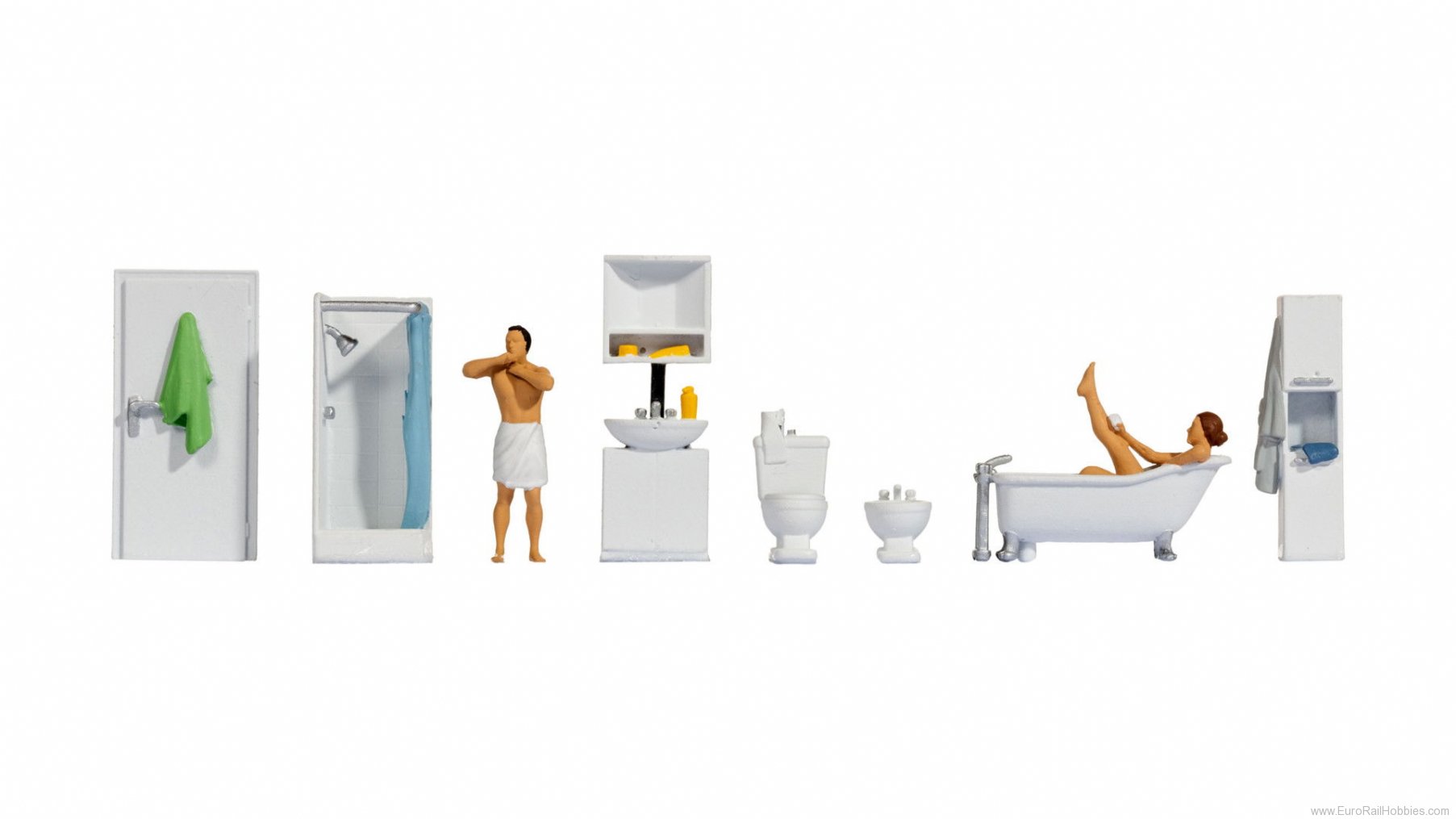 Noch 16289 Noch Themed Figures Set âBathroomâ