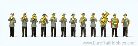 Preiser 24611 Rifle Association Band, 12 figures