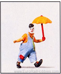 Preiser 29001 Clown w/Umbrella