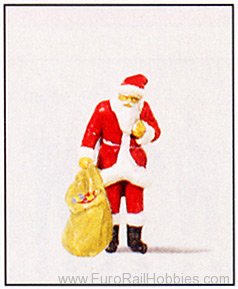 Preiser 29027 Santa Claus w/Sack of Gifts