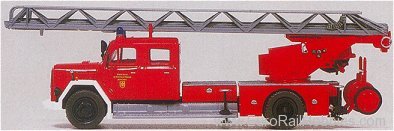 Preiser 31265 Emergency -- F 150 D 10 Fire Truck w/Extensio