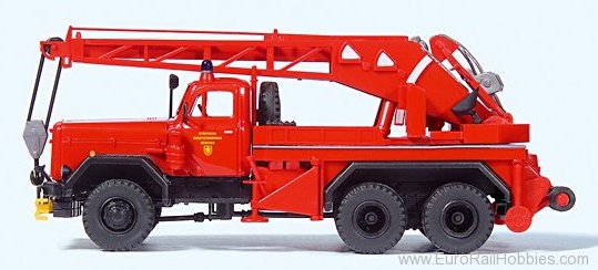 Preiser 31269 Crane truck KW 16. F Magirus 250 D 25 A. Kit 