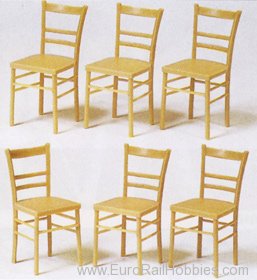 Preiser 45219 6 Chairs