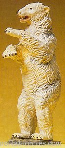 Preiser 47522 Polar Bear Standing Upright 