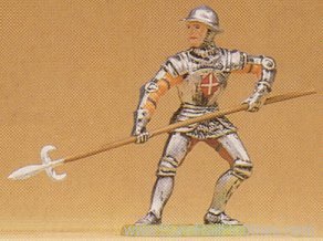 Preiser 52004 Soldiers 1:25 -- Knight Parrying w/Pike