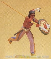 Preiser 54611 Indian warrior running 