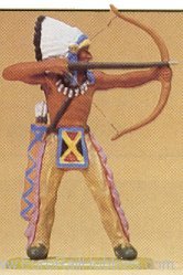 Preiser 54613 Indian chief w/bow 