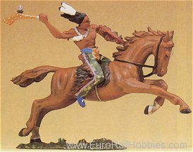 Preiser 54657 Indian on horse 