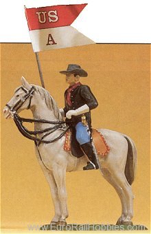 Preiser 54754 Military Figures US Cavalry -- Mounted Troope