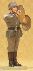 Preiser 56041 Soldiers 1:25 -- Musician Standing w/Cymbal