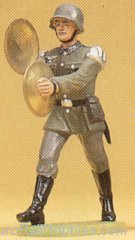 Preiser 56091 Soldiers 1:25 -- Musician Marching w/Cymbal