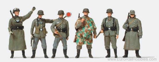 Preiser 72532 Infantry - 6 figures (unpainted)
