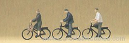 Preiser 79087 Recreation & Sports -- Cyclists 