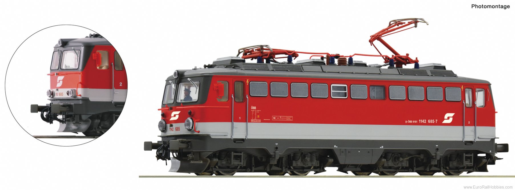 Roco 70605 Electric locomotive 1142 685-5, ÃBB (Digit