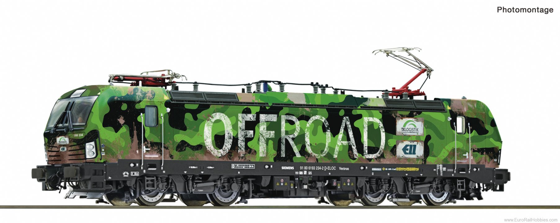 Roco 71930 Electric locomotive 193 234-2 'Offroad', TX-L