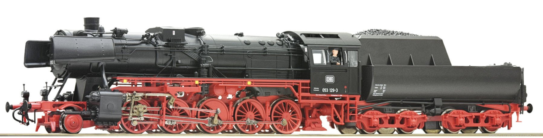 Roco 72140 DB Steam locomotive 053 129-3,