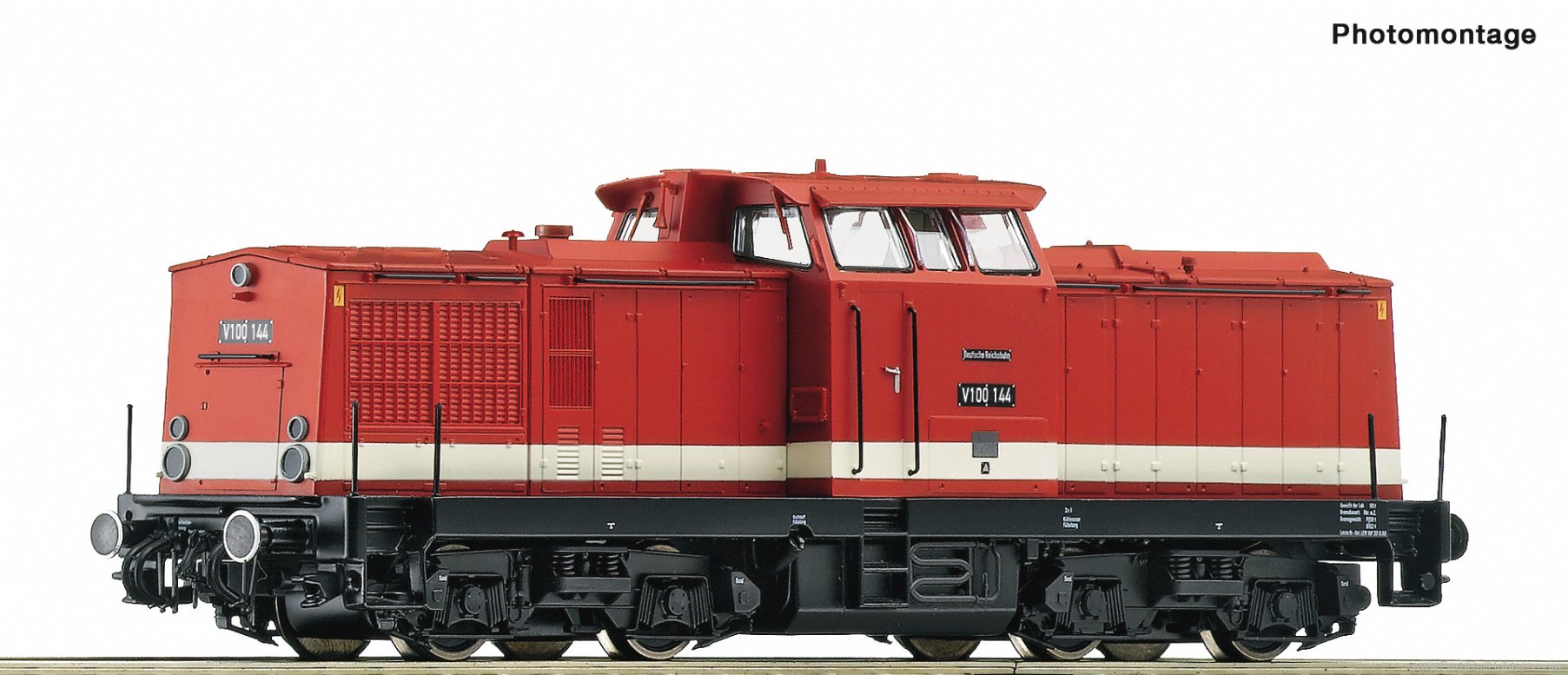 Roco 7300033 Diesel locomotive V 100 144, DR (DC Analog)