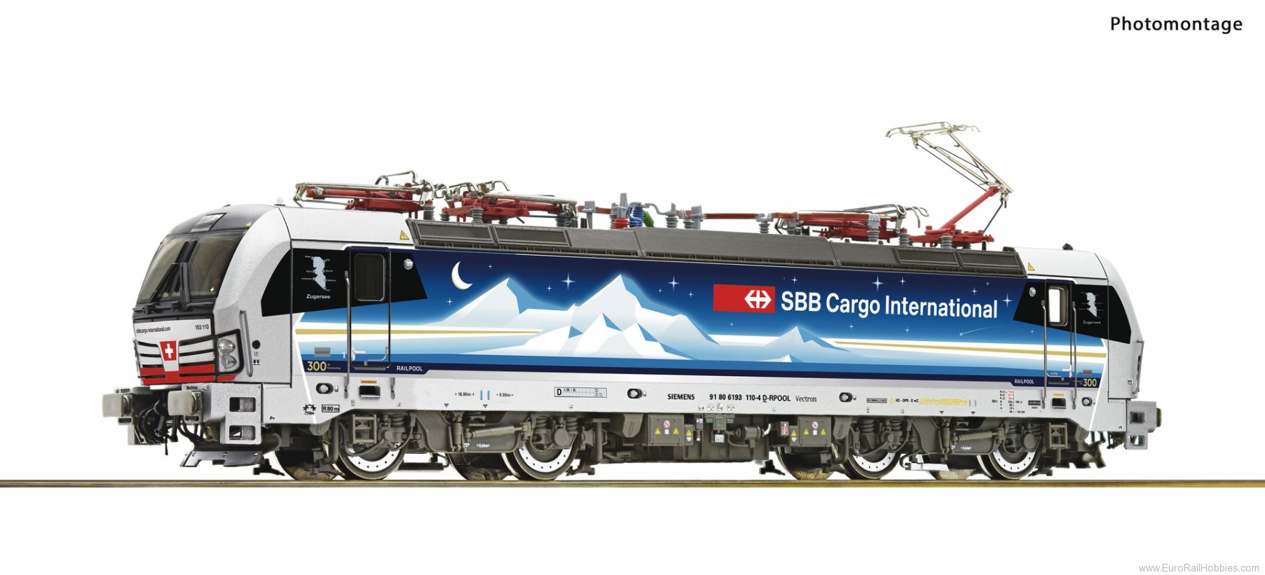 Roco 7520038 Electric locomotive 193 110-4 Goldpiercer, SB