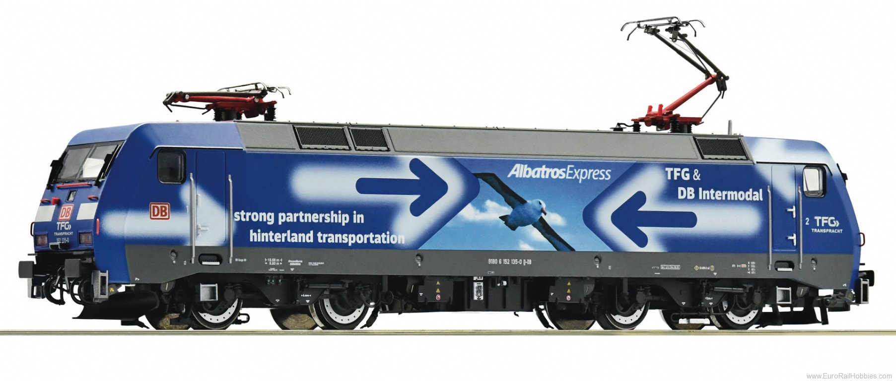 Roco 79169 DB AG Electric locomotive class 152 'Albatros