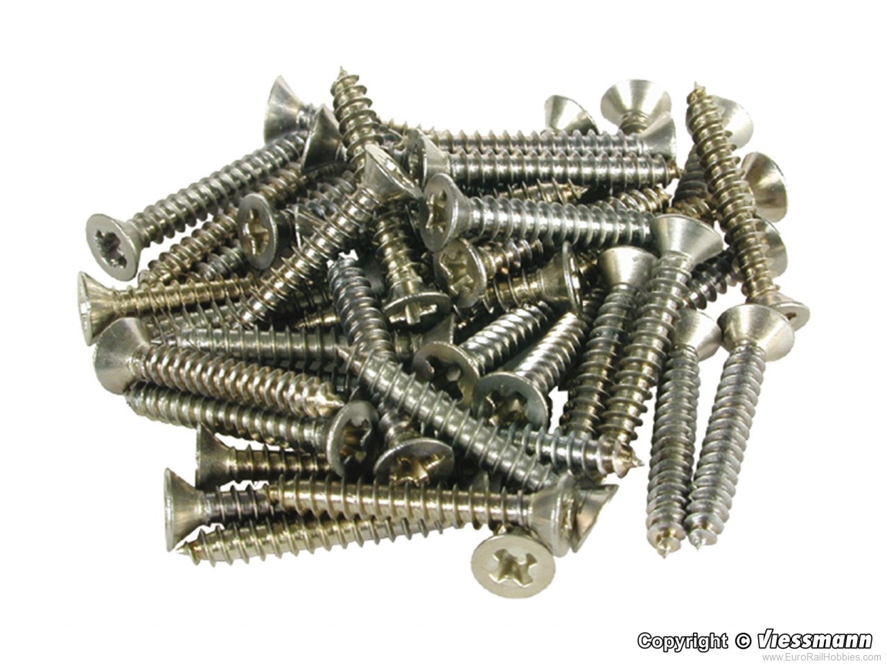 Viessmann 4178 HO Cross-head screws  2,2x16 mm, 50 pieces