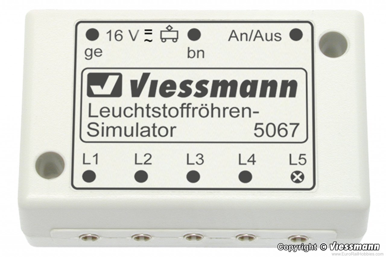 Viessmann 5067 Fluorescent lamp simulator