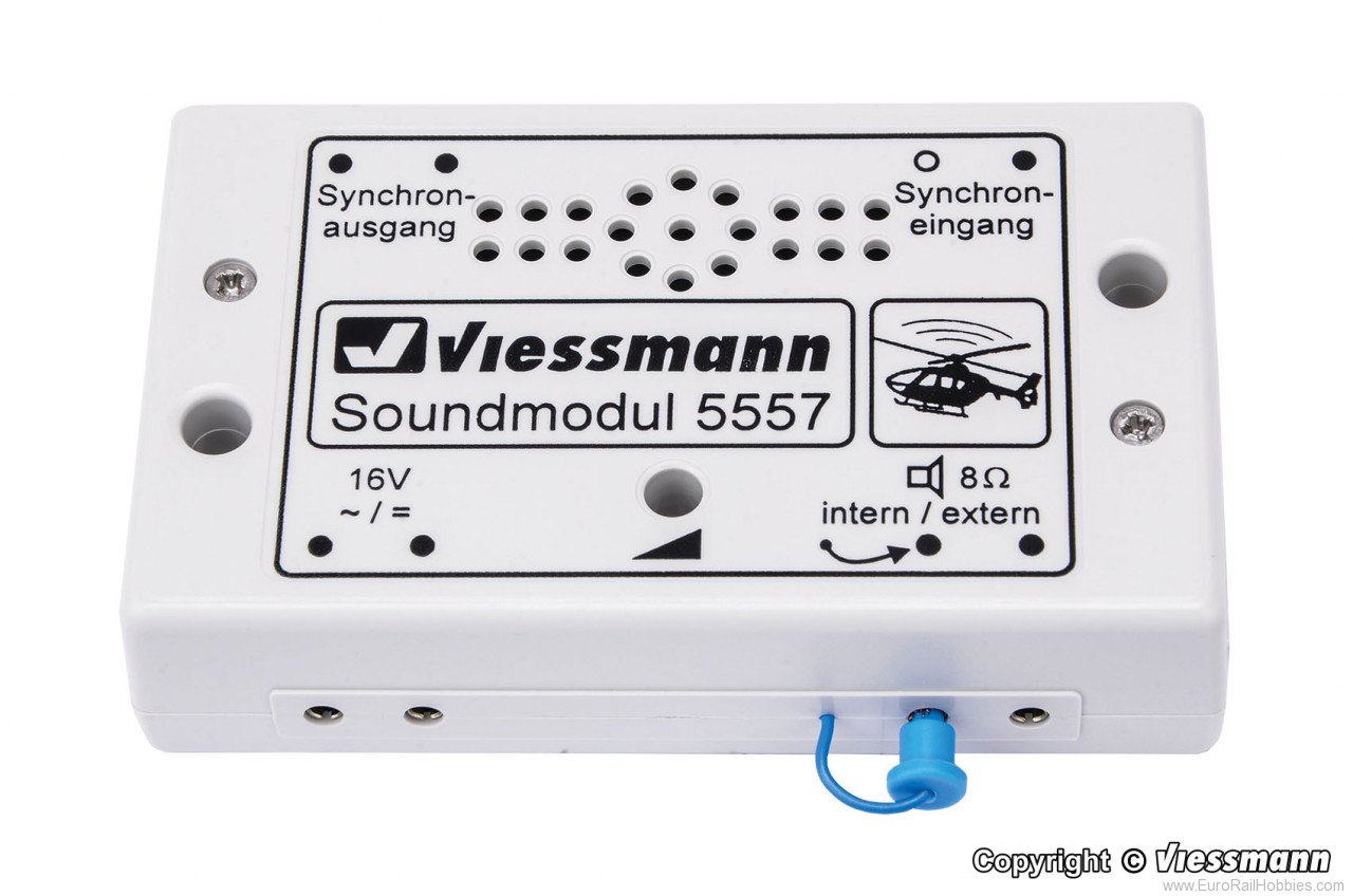 Viessmann 5557 HO Sound module helicopter