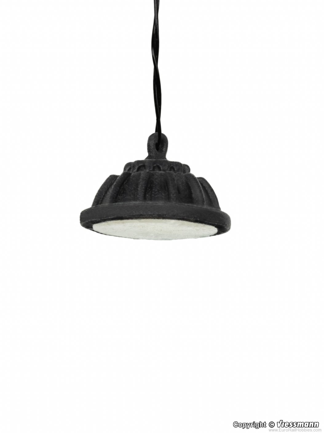 Viessmann 6100 Hanging industrial light modern, LED warm-whi