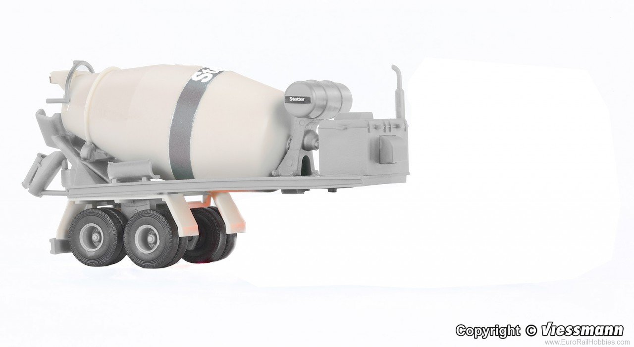 Viessmann 8230 H0 MB ACTROS 2-axle concrete mixer semitraile