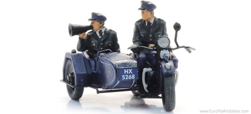 Artitec 387.580 Police motorcycle with sidecar + 2 figures