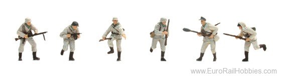 Artitec 387.82-W1 Set 2 Deutsche Infanterie, Winter (6 figures)