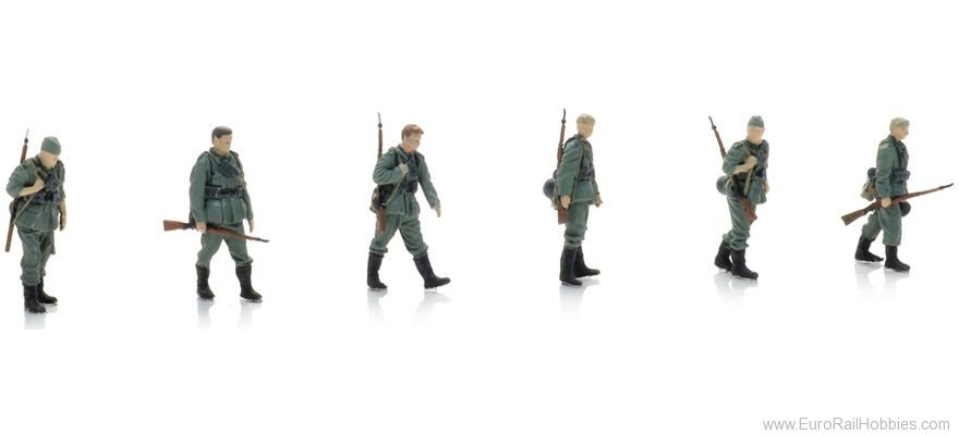 Artitec 5870060 WM Infantry marching at ease (6x)