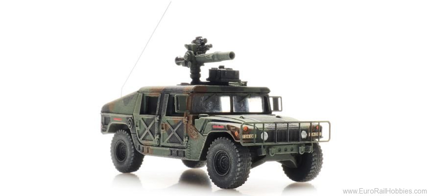 Artitec 6870544 US Humvee Camo Armored TOW