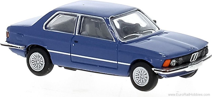 Brekina 24304 BMW 323i Blue , 1975, 