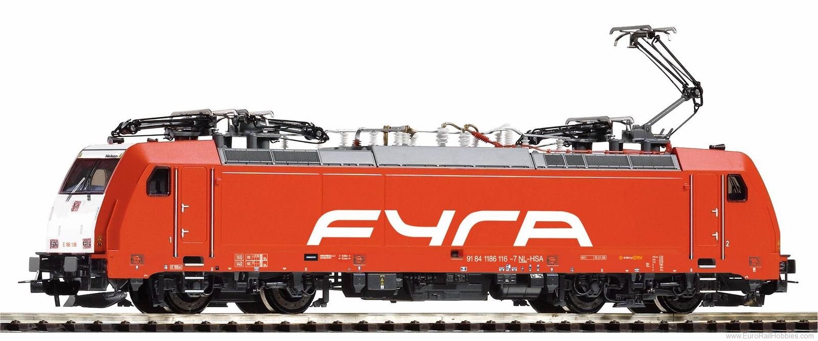 Piko 21625 Electric Locomotive BR 186 FYRA V, incl. PIKO