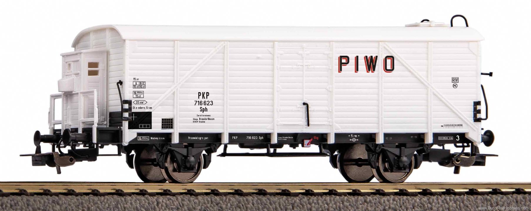 Piko 24514 Refrigerated wagon ex Berlin PKP III (Piko Cl